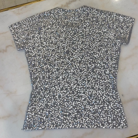 Cashmere & sequins sweater by Saks Fifth Ave Folio Collection🌻 - Picture 4 of 6